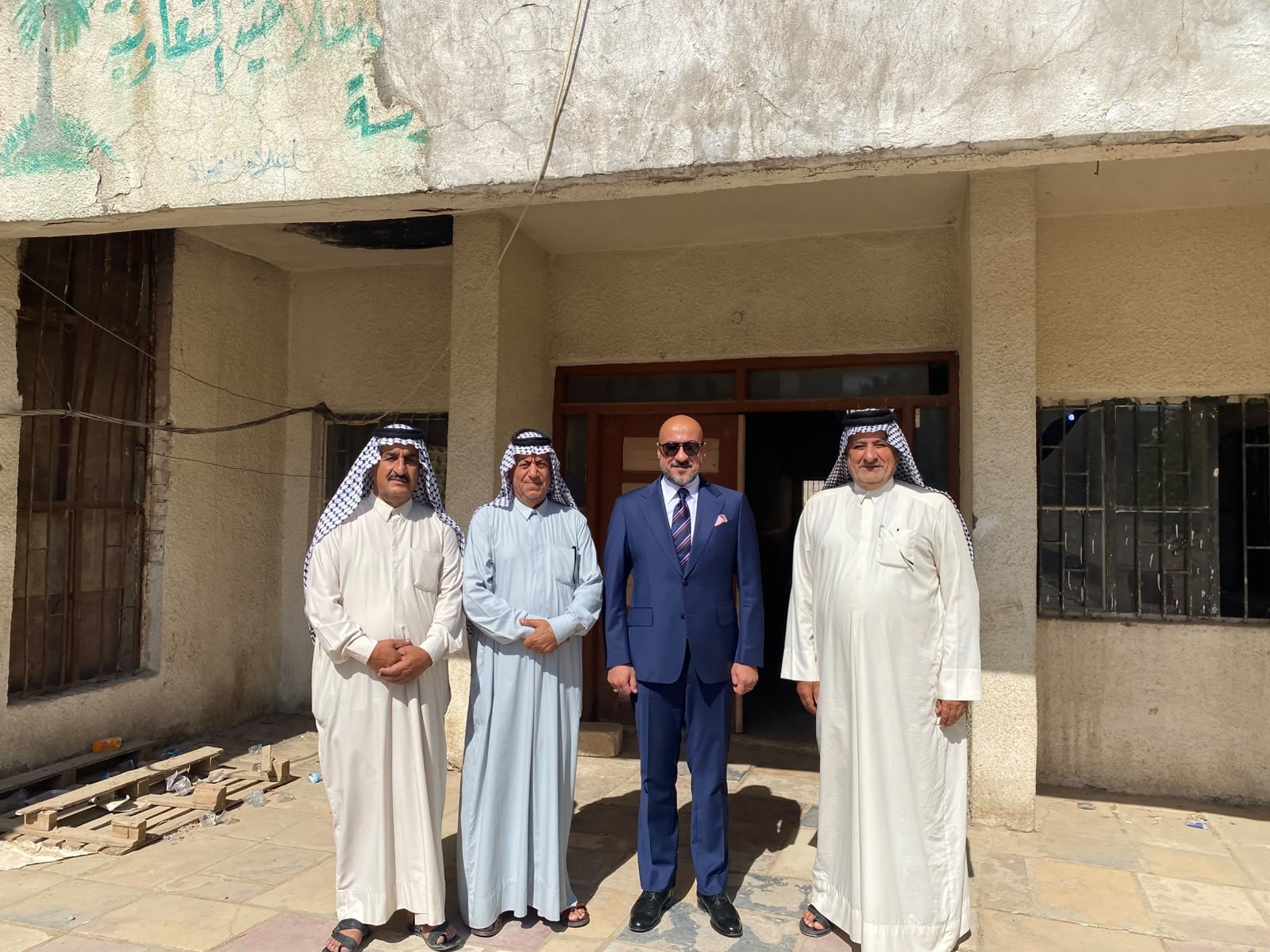 اتحاد الجمعيات الفلاحية في كربلاء يبحث مع قائمّقام الجدول الغربي واقع القطاع الزراعي