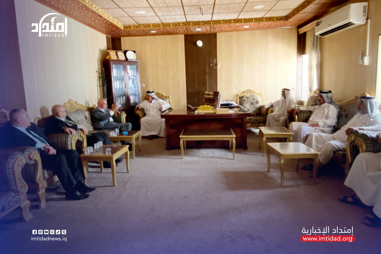 الاتحاد المحلي للجمعيات الفلاحية التعاونية في كربلاء يؤكد استمرار التعاون مع مديرية الزراعة لخدمة القطاع الزراعي